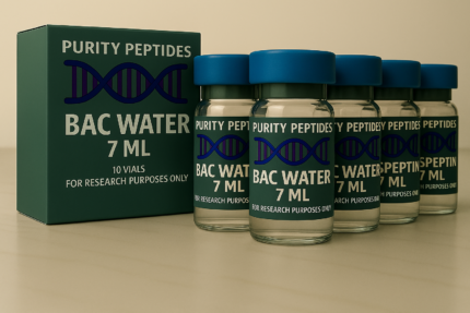 BAC Water 7mL Box of 10 Vials