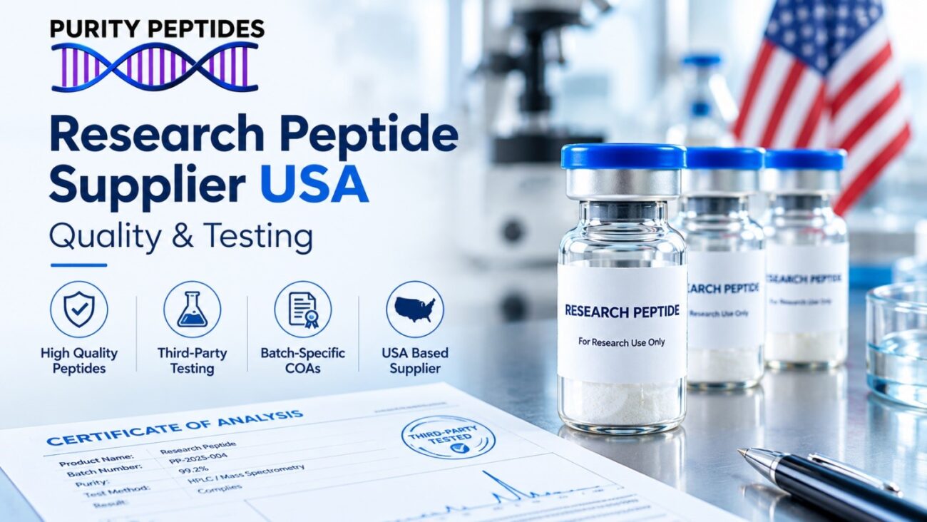 Research Peptide Supplier USA